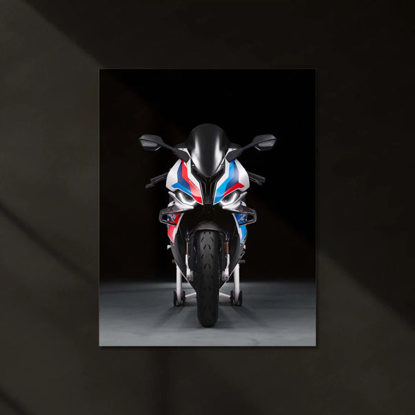 LED | BMW M 1000 RR Superbikes Neon LED Metal Frame | Glowing Motorcycle Wall Art - TURTLEWINGS