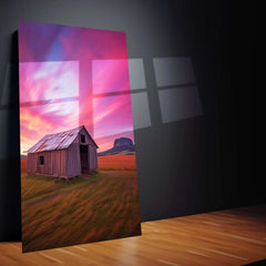 Abstract Art Natural Metal Poster | Modern Nature-Inspired Wall Decor | Minimalist Aesthetic Print2 - TURTLEWINGS