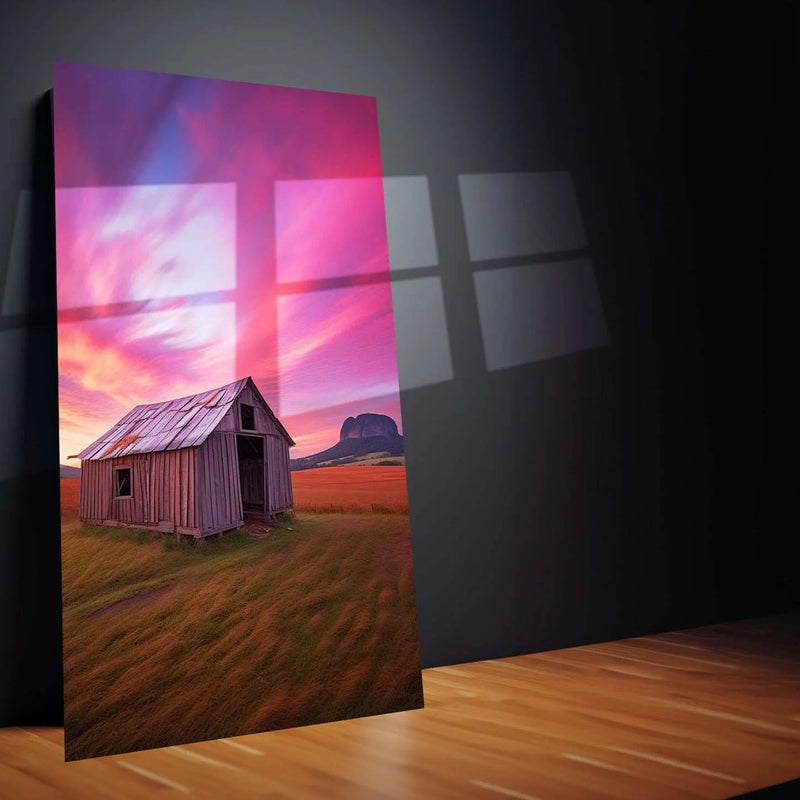 Abstract Art Natural Metal Poster | Modern Nature-Inspired Wall Decor | Minimalist Aesthetic Print2 - TURTLEWINGS