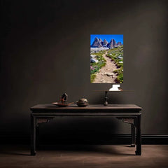 Nature Mountain Metal Print | Majestic Wall Art - TURTLEWINGS