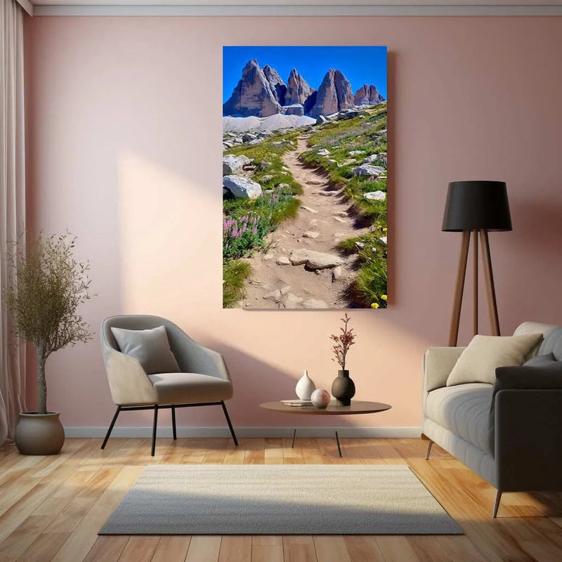 Nature Mountain Metal Print | Majestic Wall Art - TURTLEWINGS