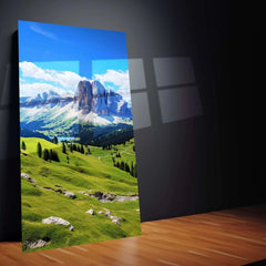 Abstract Nature White Mountains Night Photos Metal Print | HD ... - TURTLEWINGS