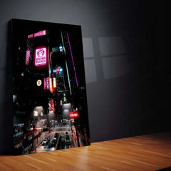 ๐๏ธ Cityscape Metal Frame Poster | Urban Wall Art for Modern Homes & Offices 01 - TURTLEWINGS