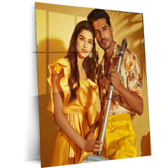 Custom Metal Poster / Frame Portrait – Personalized Wall Art - TURTLEWINGS
