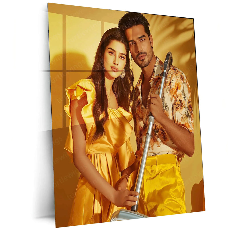 Custom Metal Poster / Frame Portrait – Personalized Wall Art - TURTLEWINGS