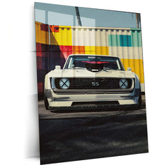 Chevrolet Camaro Metal Poster | Muscle Car Wall Art | Classic Automotive Decor - TURTLEWINGS