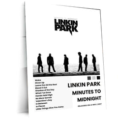 Linkin Park Metal Poster Collection – 11 Iconic Albums | Premium Music Wall Art | Buy Single, Set of 8, or Complete Set of 11