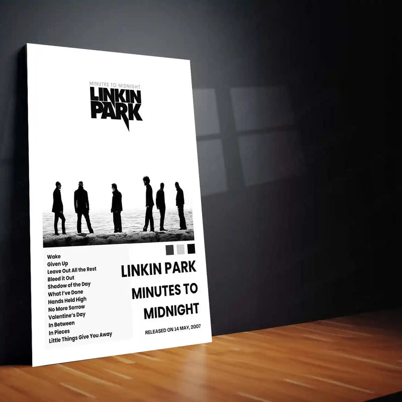 Linkin Park Metal Poster Collection – 11 Iconic Albums | Premium Music Wall Art | Buy Single, Set of 8, or Complete Set of 11