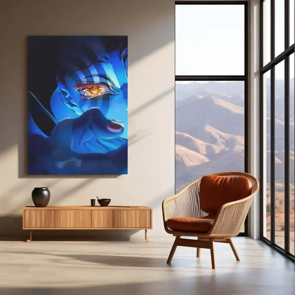 Demon Slayer Anime Poster – Kimetsu no Yaiba Metal Frame Wall Art - TURTLEWINGS