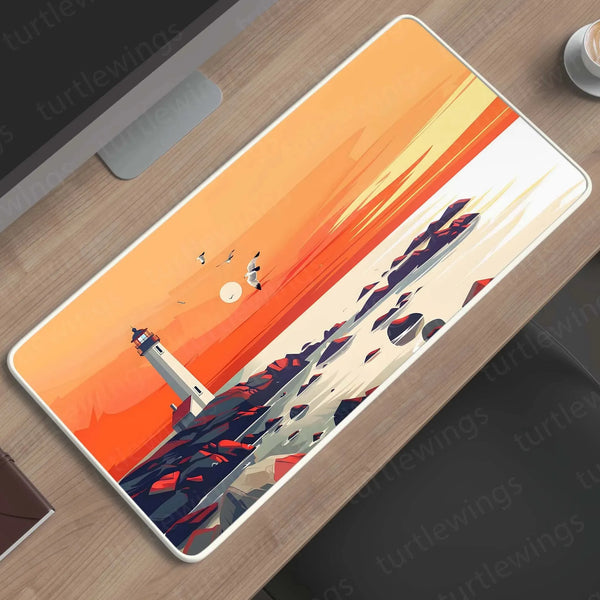 Shore Large Deskmat - Premium XL & XXL Gaming Mouse Pad - TURTLEWINGS