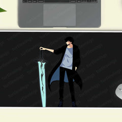 Sung Jin Woo Desk Mat l Solo Leveling - TURTLEWINGS