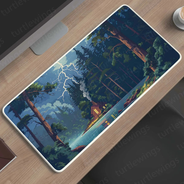 Storm Large Deskmat - Premium XL & XXL Gaming Mouse Pad - TURTLEWINGS