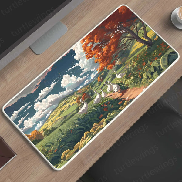 Geese Large Deskmat - Premium XL & XXL Gaming Mouse Pad - TURTLEWINGS