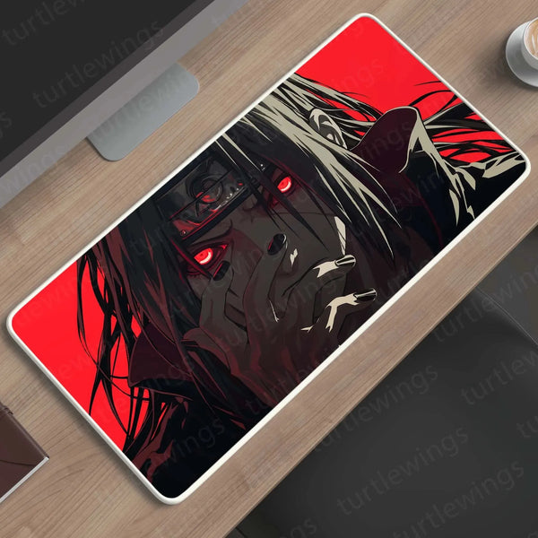 Itachi-Uchiha-Closeup Deskmat - TURTLEWINGS