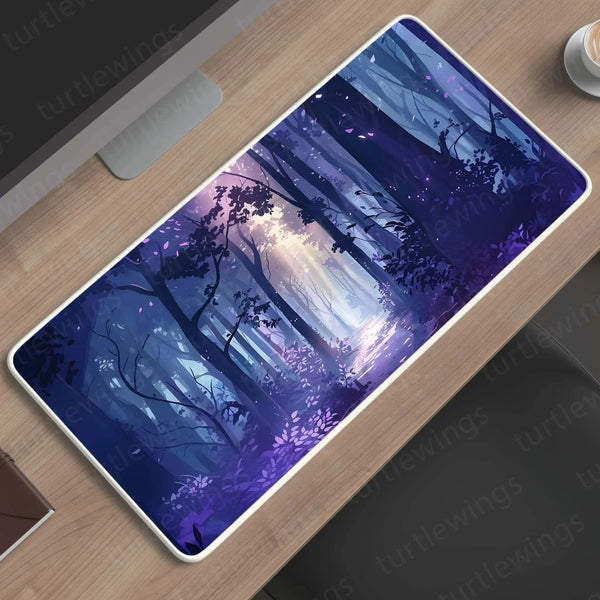 Forest Large Deskmat - Premium XL & XXL Gaming Mouse Pad - TURTLEWINGS