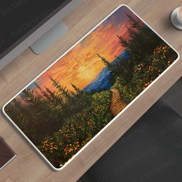Trail Large Deskmat - Premium XL & XXL Gaming Mouse Pad - TURTLEWINGS