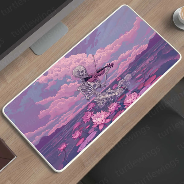 Skeleton Large Deskmat - Premium XL & XXL Gaming Mouse Pad - TURTLEWINGS