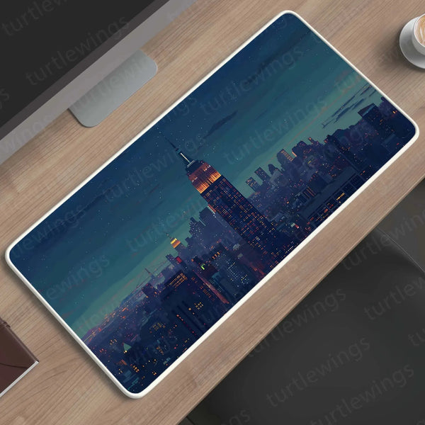 EmpireStateBuilding Large Deskmat - Premium XL & XXL Gaming Mouse Pad - TURTLEWINGS