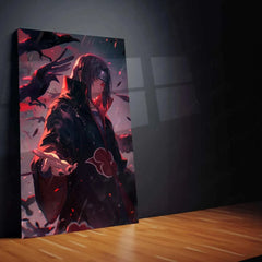 Itachi Uchiha – Naruto Metal Poster 1 - TURTLEWINGS