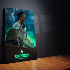 Endrick Metal Frame â Rising Star of Football - TURTLEWINGS