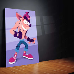 Abstract Metal Poster | Funky Art Metal Poster – Vibrant & Bold Wall Decor - TURTLEWINGS