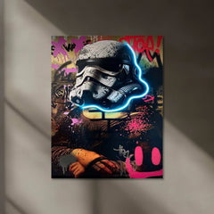 Gioconda Urban Neon LED Metal Frame â Mona Lisa in the Modern World - TURTLEWINGS