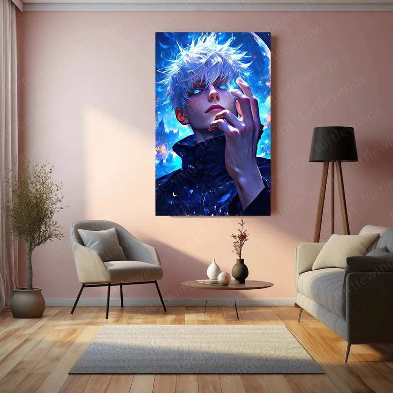 Satoru Gojo Metal Poster – The Strongest Jujutsu Sorcerer 3 - TURTLEWINGS