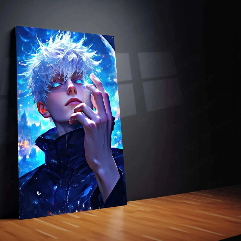 Satoru Gojo Metal Poster – The Strongest Jujutsu Sorcerer 3 - TURTLEWINGS