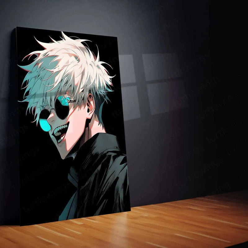 Satoru Gojo Metal Poster – The Strongest Jujutsu Sorcerer - TURTLEWINGS