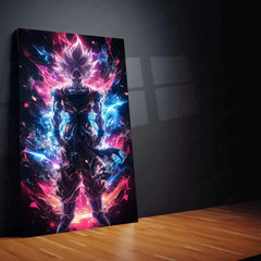 Goku Metal Poster – Iconic Dragon Ball Z Art | Powerful Super Saiyan Wall Decor 2 - TURTLEWINGS