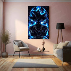Goku Metal Poster – Iconic Dragon Ball Z Art | Powerful Super Saiyan Wall Decor 7 - TURTLEWINGS