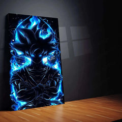 Goku Metal Poster – Iconic Dragon Ball Z Art | Powerful Super Saiyan Wall Decor 7 - TURTLEWINGS