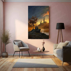 Hogwarts & Harry Potter Metal Poster – Magical Wizarding World Wall Art | Fantasy Decor - TURTLEWINGS