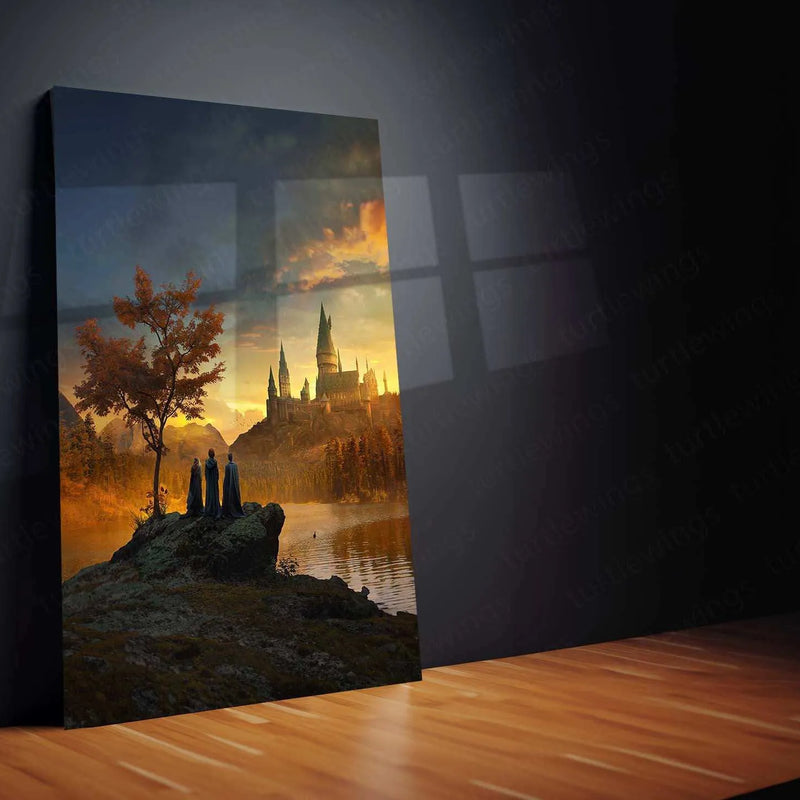 Hogwarts & Harry Potter Metal Poster – Magical Wizarding World Wall Art | Fantasy Decor - TURTLEWINGS