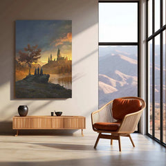 Hogwarts & Harry Potter Metal Poster – Magical Wizarding World Wall Art | Fantasy Decor - TURTLEWINGS