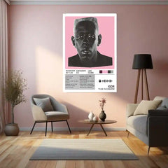 IGOR – Tyler, The Creator | Minimal Album Cover Metal Poster | HD Metal Wall Frame