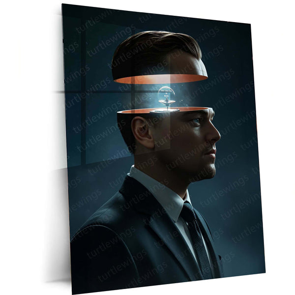 Inception Movie Metal Frame | Leonardo DiCaprio Dream Scene Frame 02 - TURTLEWINGS