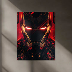 Iron Man Neon LED Metal Poster 2 - TURTLEWINGS
