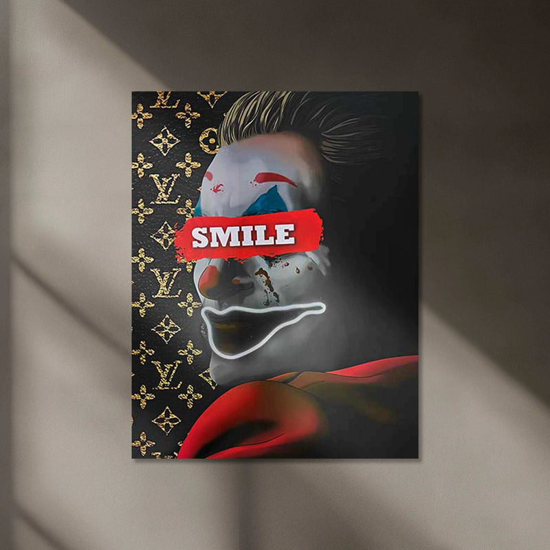 Joker Neon LED Metal Poster â Iconic Villain Wall Art for Fans & Collectors - TURTLEWINGS