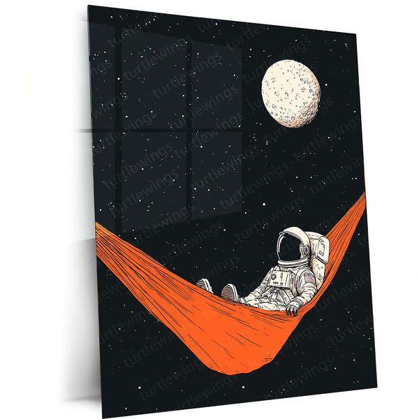 Whimsical Dreamscape | 2D Illustrated Fantasy Art Metal Frame Poster - TURTLEWINGS
