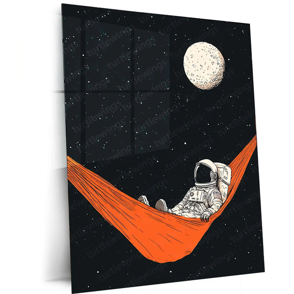 Whimsical Dreamscape | 2D Illustrated Fantasy Art Metal Frame Poster - TURTLEWINGS