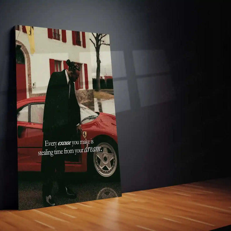 Lewis Hamilton Metal Frame | Formula 1 Legend Wall Art 01 - TURTLEWINGS