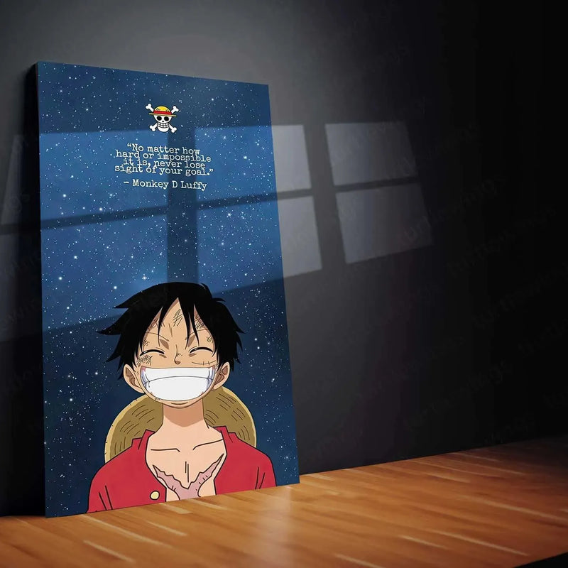 luffy metal poster - TURTLEWINGS