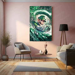 mario metal poster - TURTLEWINGS