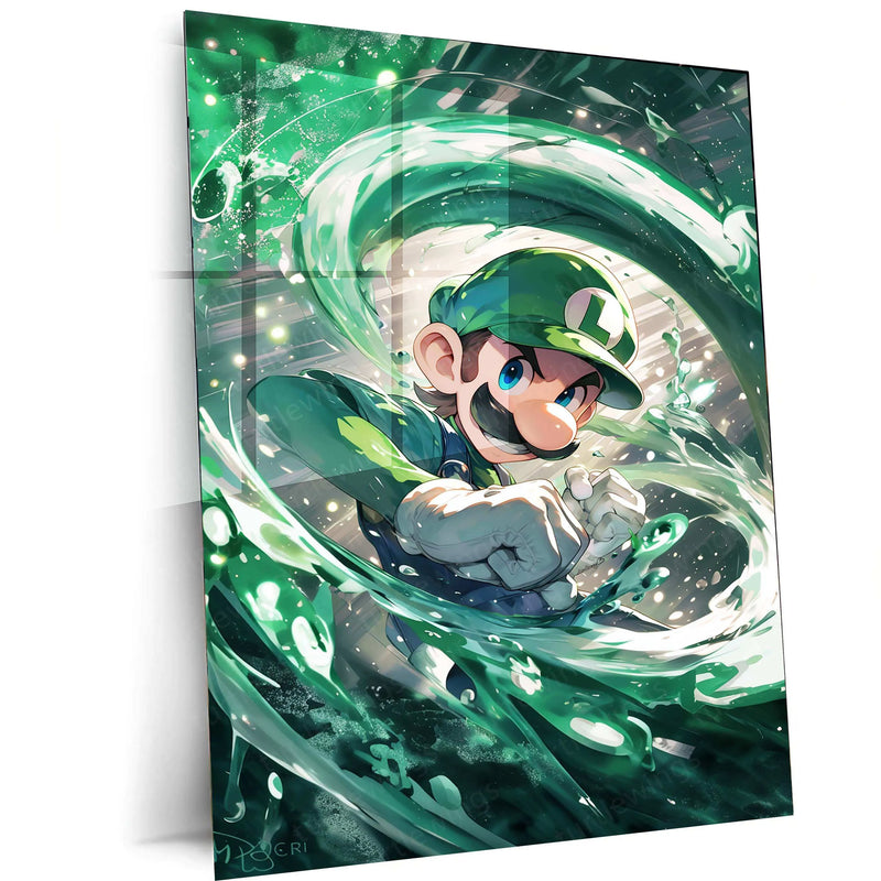 mario metal poster - TURTLEWINGS