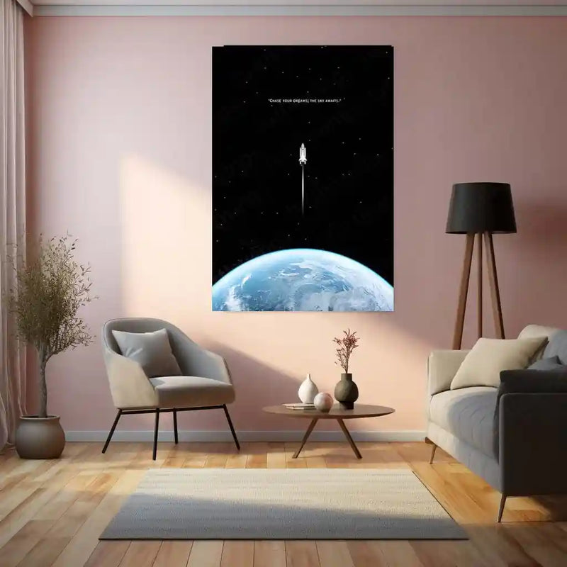 Motivational Quotes Metal Frames | Daily Success Mindset Decor 12 - TURTLEWINGS