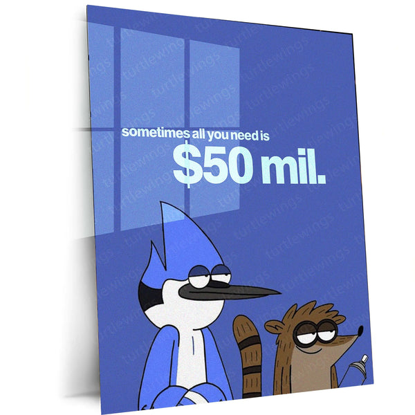 Motivational Quotes Metal Frames | Daily Success Mindset Decor 01 - TURTLEWINGS