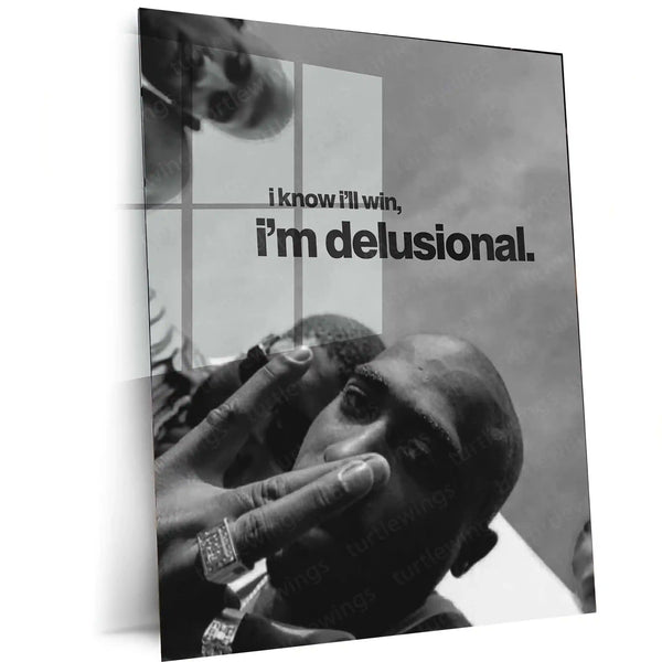 Motivational Quotes Metal Frames | Daily Success Mindset Decor 05 - TURTLEWINGS