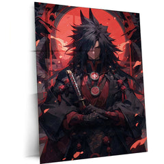 Madara Uchiha Metal Poster – The Legendary Shinobi - TURTLEWINGS