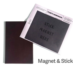 1 Pair of Wall Magnets & Adhesive Sticker - TURTLEWINGS